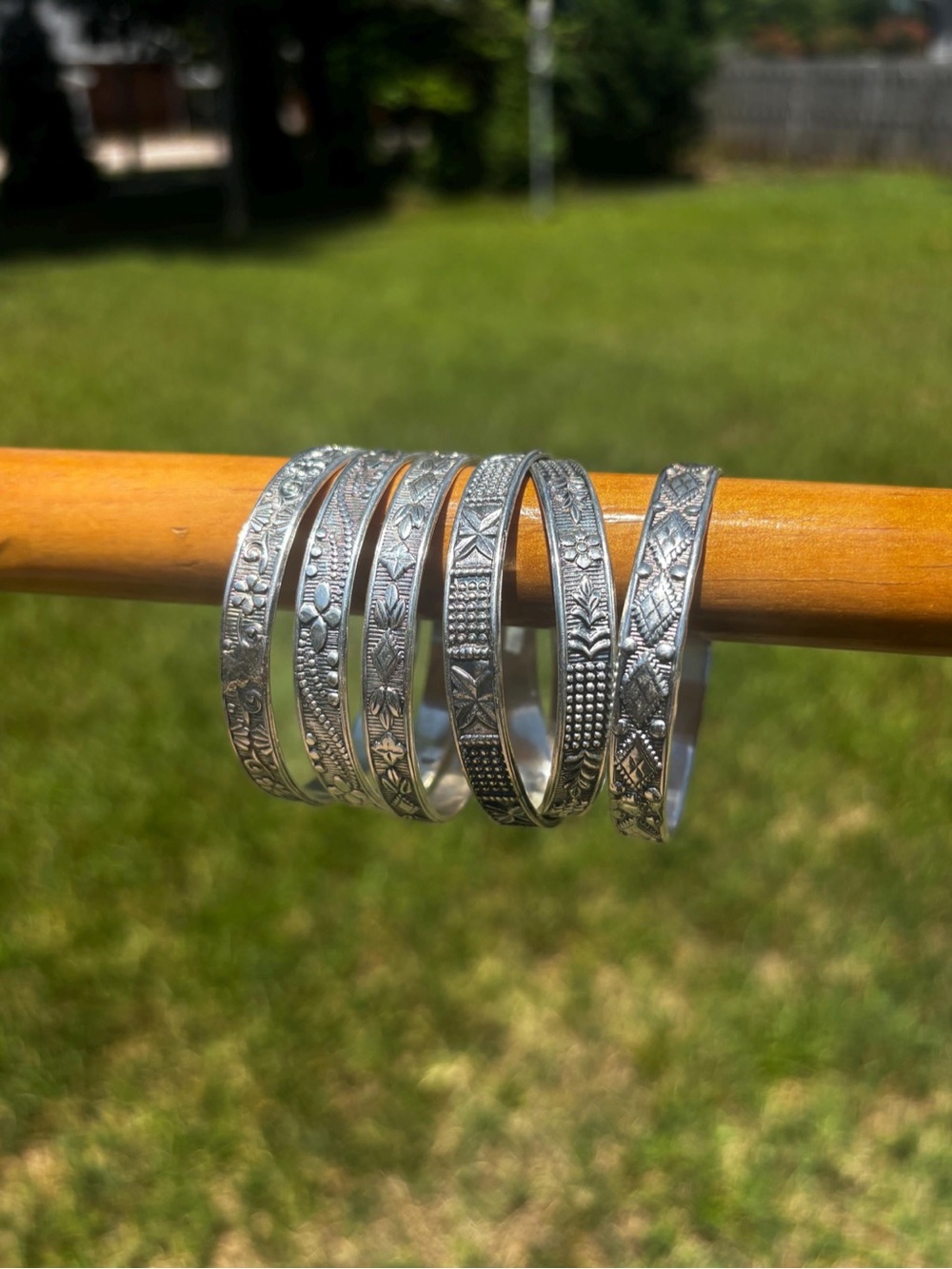 Sterling Silver Baby Bangles